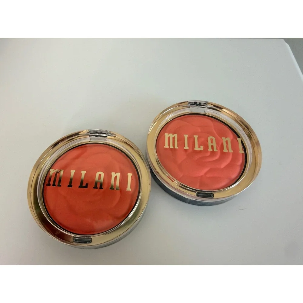 Milani Rose Powder Blush 05 Coral Cove Lot of 2‎ 0.60oz Matte NWT